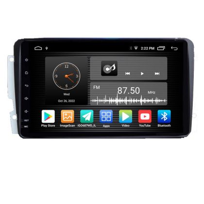 Dedikált navigáció Mercedes C 2001-2004 CLK G 2004-2006 Android 1+32