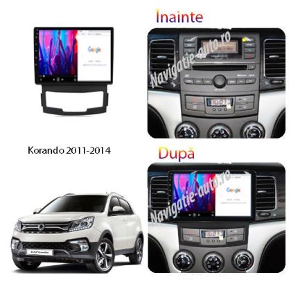 Navigatie dedicata Ssangyong Korando 2011-2014 Android 1+32