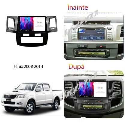Dedikált navigáció Toyota Hilux 2008-2014 Android 1+32