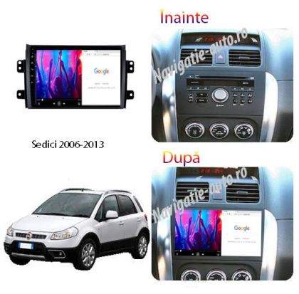 Dedikált navigáció Suzuki SX4 2006-2014 Android 1+32