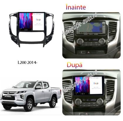 Dedikált navigáció Mitsubishi L200 2014-2020 Android 1+32
