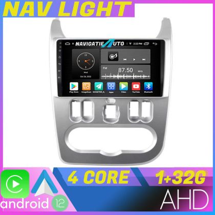Dedikált navigáció Dacia Duster 2010-2012 Android 1+32