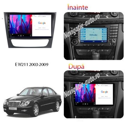 Dedikált navigáció Mercedes W211 W219 Android 1+32