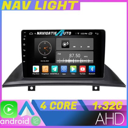 Dedikált navigáció BMW X3 2003-2010 Android 1+32