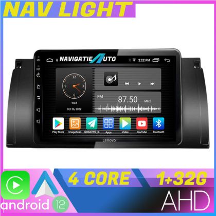 Dedikált navigáció BMW E39 és E53 Android 1+32