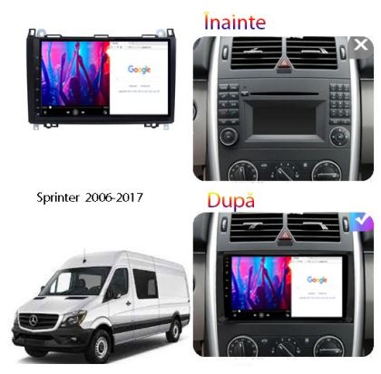 Dedikált navigáció Mercedes VW Android 1+32