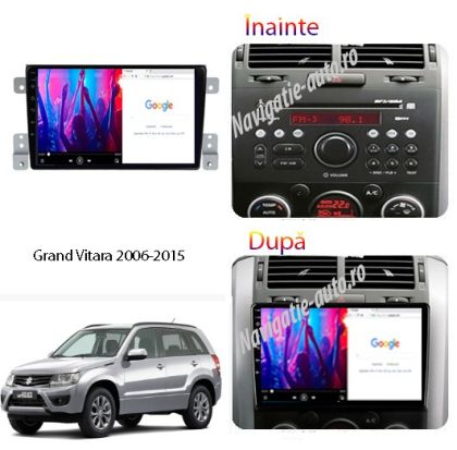 Dedikált navigáció Suzuki Grand Vitara Régi Android 1+32