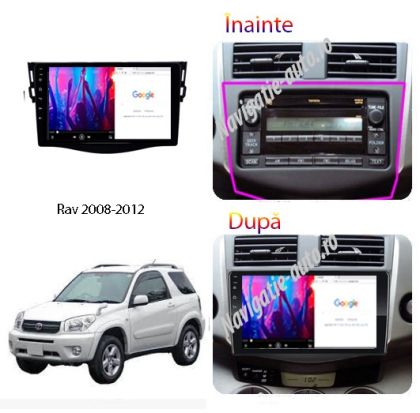 Dedikált navigáció Toyota RAV4 Android 1+32