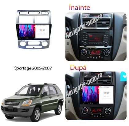Dedikált navigáció Kia Sportage 2005-2007 Android 1+32