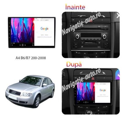 Dedikált navigáció Audi A4 B6 Android 1+32