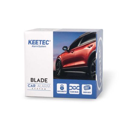 Keetec Blade CAN riasztó autókulcson CAN OEN, Bluetooth modullal és 2 távirányítóval