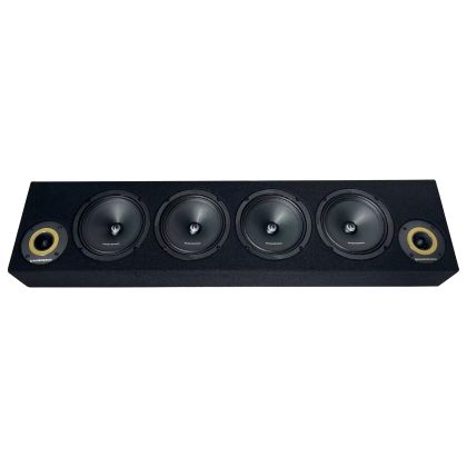 Phoenix Gold hangszóródoboz 1700 W SPL kimenet 2 x 4 OHM 4 x középsugárzó 2 x profi audio magassugárzó