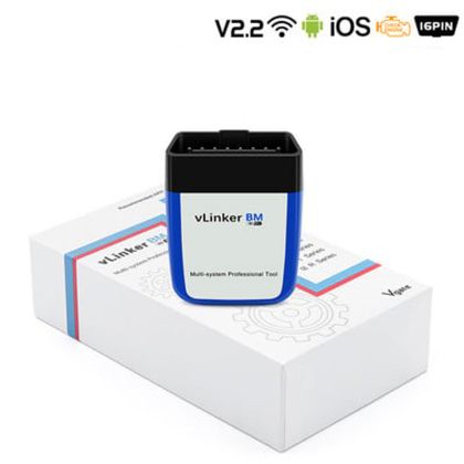 Diagnoză VLinker BM BT 4.0, BMW, BimmerCode profesional Vgate, OBD2, Resetări, Live Data, Regenerare DPF, Control Flaps, ASD, Programare, Proceduri Service, ELM327
