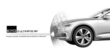 Laser Blocker cu 4 cadru de înmatriculare a plăcii de înmatriculare Senzor încadrat încadrat pentru protecție laser față sau spate KY-D4U2AP-V5-CON-V24