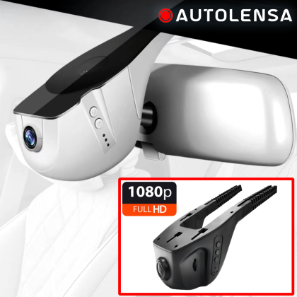 Unitate fără ramă Cameră DVR Universal Model universal 300EP, cameră față 1080p Autolensa, Model 24/7 Negru EE300EP
