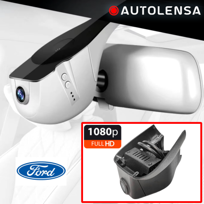Unitate fără ramă Cameră DVR Ford Focus 2019-21 Mid, cameră față 1080p Autolensa, Model 24/7 Negru FD11 