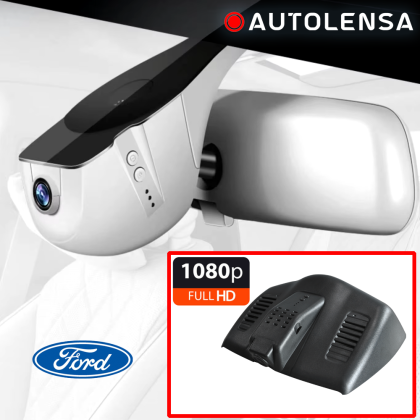 Unitate fără ramă Cameră DVR Ford Mondeo 2015-18 Premium, cameră față 1080p Autolensa, Model 24/7 Negru FD07 