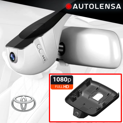 Unitate fără ramă Cameră DVR Toyota Crown 2023- , cameră față 1080p Autolensa, Model 24/7 Negru FTQC19 