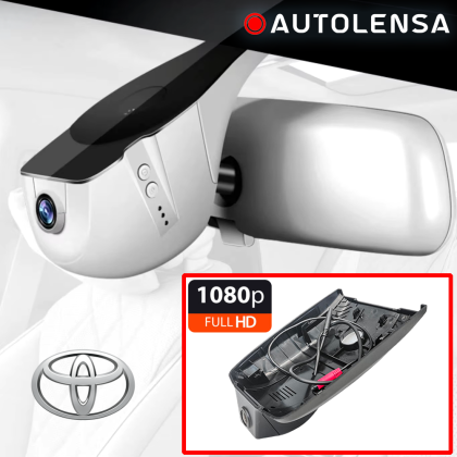 Unitate fără ramă Cameră DVR Toyota Camry 2021 , cameră față 1080p Autolensa, Model 24/7 Negru FTQC01  2021 TOYOTA Camry 2.0S Frontier