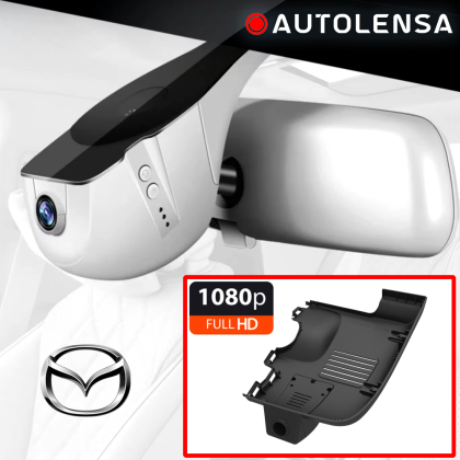 Unitate fără ramă Cameră DVR Maserati Levante/Quattroporte/Ghibli, cameră față 1080p Autolensa, Model 24/7 Negru MSLD02 