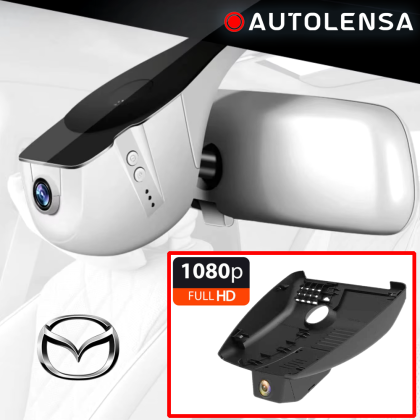 Unitate fără ramă Cameră DVR Mazda CX-5 2021-22, cameră față 1080p Autolensa, Model 24/7 Negru MZD04 