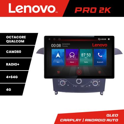 Navigáció Ford S-max 2006-2014 Lenovo Qled 13 hüvelykes 2K Octa Core 4+64 360 DSP ADAS Carplay android auto rádió internet KIT-smax-navi+PRO-2K-13-4+64