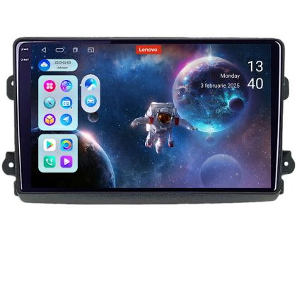 Navigatie Fiat Ducato 2021- Lenovo Qled 2K Octa Core 12+256 360 DSP ADAS carplay android auto radio internet KIT-ducato2024+PRO-2K-9-12+256