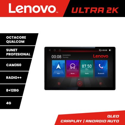 Navigáció Fiat Ducato 2021- Qled 2K Octa Core 8+128 LTE 4G DSP Wifi 5Ghz HDMI android auto carplay rádió gps internet KIT-ducato2024+ULTRA-2K-13-8+128