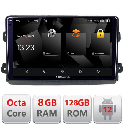 Navigáció Fiat Ducato 2021- Nakamichi NAM5960PRO Octa core 8+128 carplay android autórádió gps internet
