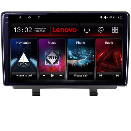 Navigatie Opel Zafira C 2011-2019 Lenovo QLED Octa core 6+128 DSP Wifi 5Ghz Android radio gps internet KIT-zafira-c+LITE-9-6+128