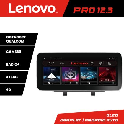 Navigáció Opel Zafira C 2011-2019 Lenovo Qled 12.3 hüvelykes Octa Core 4+64 360 DSP ADAS Carplay android auto rádió internet KIT-zafira-c+PRO-12.3-4+64