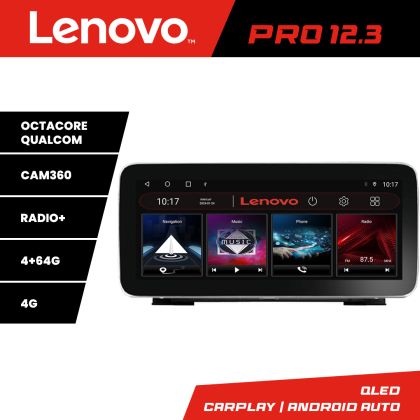 Navigáció Lexus NX 2011-2018 high version Lenovo Qled 12.3 hüvelykes Octa Core 4+64 360 DSP ADAS Carplay android auto rádió internet kit-nx-2011-high+PRO-12.3-4+64