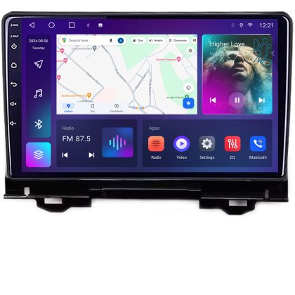 Navigatie Honda HR-V 2022- QLED 2K Octa core 4+32 DSP 360 Optic FHD internet gps radio carplay android auto kit-hr-v2022+EDT-E410-2K
