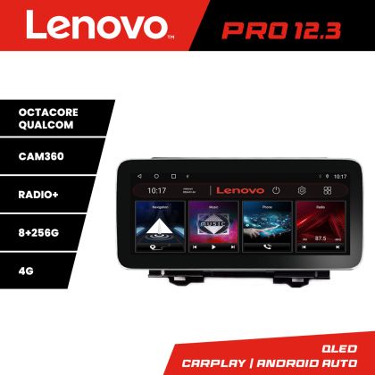 Navigáció Honda HR-V 2022- Lenovo Qled 12.3 hüvelykes Octa Core 8+256 360 DSP ADAS Carplay android auto rádió internet kit-hr-v2022+PRO-12.3-8+256+kit-10-9