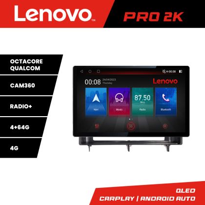 Navigáció Honda Civic 2022- Lenovo Qled 13 hüvelykes 2K Octa Core 4+64 360 DSP ADAS Carplay android auto rádió internet kit-civic2022+PRO-2K-13-4+64+kit-10-9