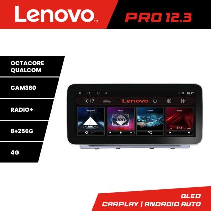 Navigáció Honda CR-V 2023- Lenovo Qled 12.3 hüvelykes Octa Core 8+256 360 DSP ADAS Carplay android auto rádió internet kit-crv2023+PRO-12.3-8+256+kit-10-9