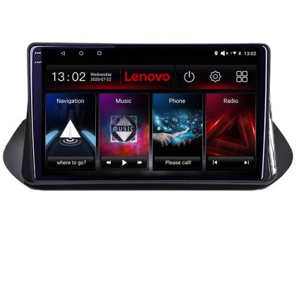 Navigáció Nissan X-trail 2021- Lenovo Qled 2K Octa Core 4+64 360 DSP Carplay android auto rádió gps internet kit-x-trail-2021+PRO-2K-10-4+64