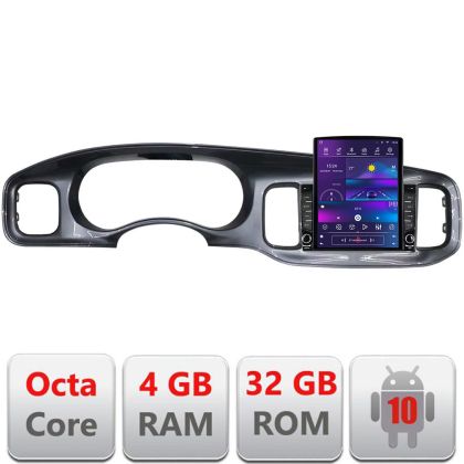 Navigáció Dodge Charger 2011-2014 dedikált Ouad core 4+32 függőleges képernyő 9.7" DSP 360 FHD AHD Android rádió gps internet töltőkészlet+EDT-E709