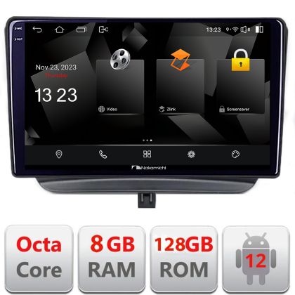 Navigatie Ford Turneo Courier Transit Courier 2014-2021 Nakamichi NAM5960PRO Octa core 8+128 carplay android auto radio gps internet 