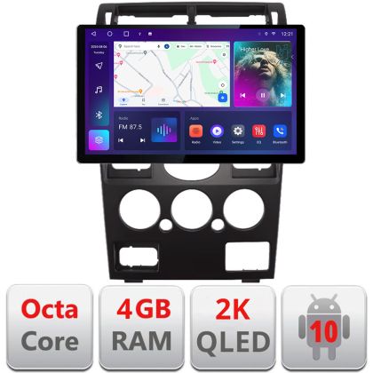 Navigáció Ford Mondeo 2004-2007 Qled 2K Octa Core 4+32 LTE 4G DSP Wifi 5Ghz android auto carplay rádió gps internet készlet - mondeo2001+EDT-E413-2K