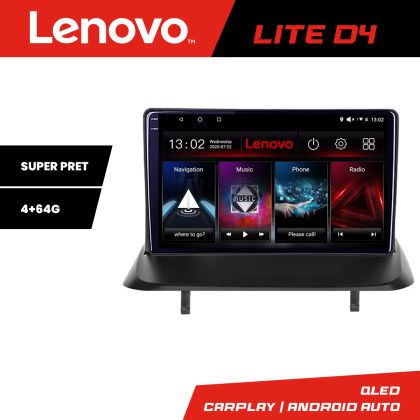 Navigáció Peugeot 3008 5008 Lenovo QLED 1K 4+64 WIFI 5Ghz carplay android auto Android kit-3008+EDT-LITE-D4-9-4+64