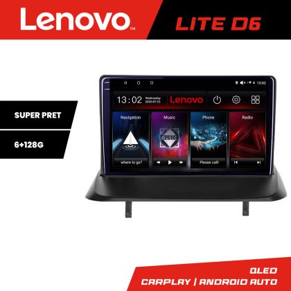 Navigáció Peugeot 3008 5008 Lenovo QLED Octa core 6+128 DSP Wifi 5Ghz Android rádió gps internet készlet-3008+LITE-9-6+128
