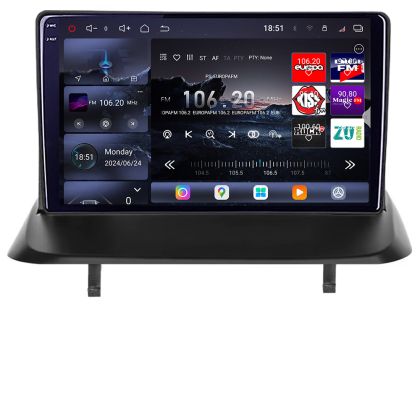 Navigatie Peugeot 3008 5008 Qled 2K Octa Core 16+512GB LTE 4G DSP Wifi 5Ghz android auto carplay radio gps internet kit-3008+EDT-E809-2K