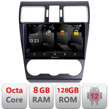 Navigáció Subaru Forester XV Nakamichi NAM5960PRO Octa core 8+128 carplay android autórádió gps internet
