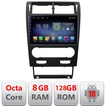 Navigatie Ford Mondeo 2004-2007 Octa Core cu Android Radio Bluetooth Internet GPS WIFI DSP 8+128GB 4G