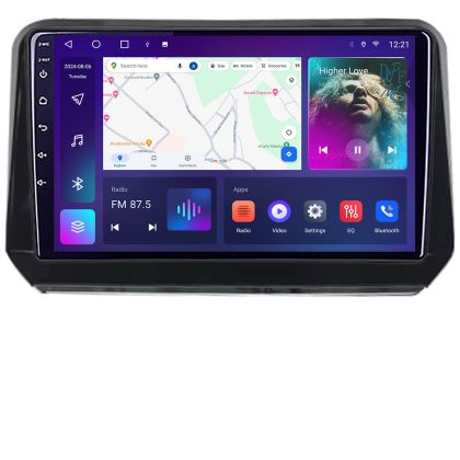 Navigáció Mitsubishi Outlander 2021 - dedikált Android QLED octa core 4+64 4G DSP FHD Carplay android auto rádió gps internet Android kit-outlander2023+EDT-E310v3