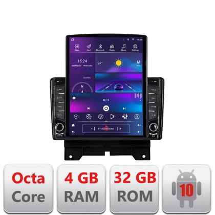Navigatie Range Rover Sport 2010-2013 dedicata Ouad core 4+32 ecran vertical 9.7" DSP 360 FHD AHD Android radio gps internet  kit-sport10+EDT-E709