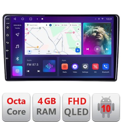 Navigáció Alfa Romeo Giulietta 2014-2020 dedikált Android QLED octa core 4+64 4G DSP FHD carplay android autórádió gps internet Android kit-giulietta-facelift+EDT-E309v3