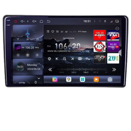 Navigáció Alfa Romeo Giulietta 2014-2020 Qled 2K Octa Core 12+256GB LTE 4G DSP Wifi 5Ghz android auto carplay rádió gps internet készlet-giulietta-facelift+EDT-E809-2K