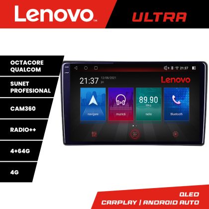 Navigáció Citroen Berlingo Opel Combo 2021- Qled 1K Octa Core 4+64 LTE 4G DSP Wifi 5Ghz HDMI android auto carplay rádió gps internet készlet - berlingo2021+ULTRA-10-4+64